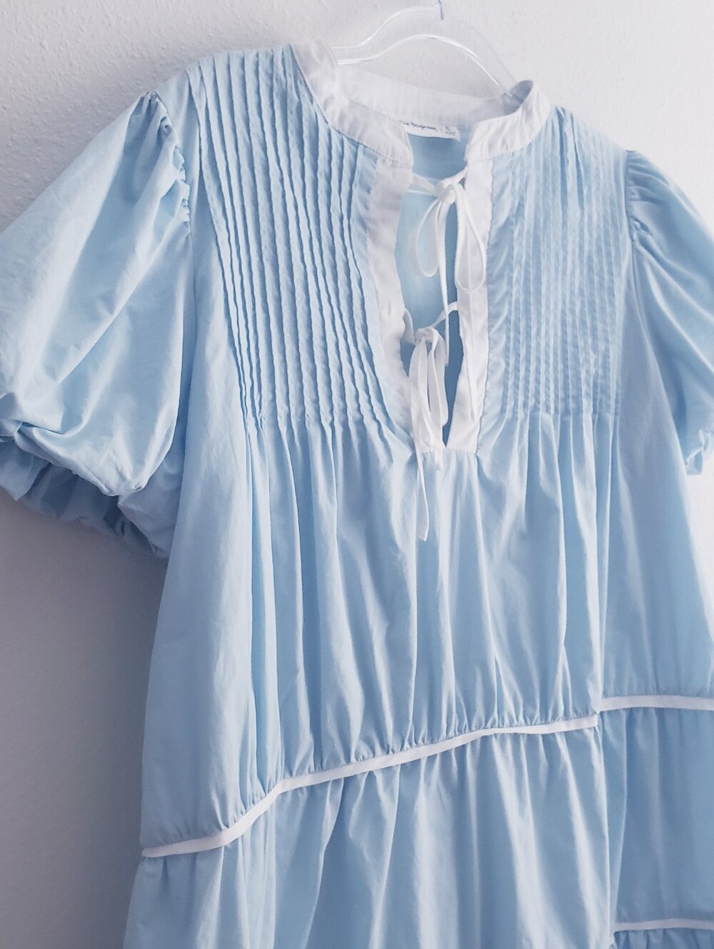 In The Beginning Tier Ruffle Mini Dress - Picture 3 of 10